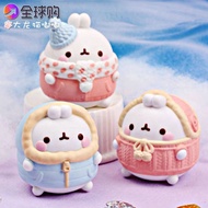 Korean Genuine Molang Rait Blind Box Cute Girl Heart Gift Tide Handmade Model Popular Anime Figure Box Surprise Gift