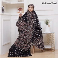 READY MUKENA SETELAN BATIK CAP Standar besar Pekalongan FREE Tas Nyaman Muslim Motif BATIK HIMA COLL