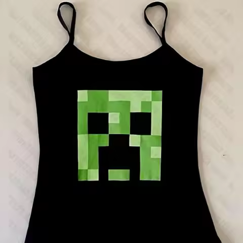 Gothic Aesthetic Women's Baby Tank Harajuku Y2k Printing Summer Street Tank Tops Vintage Y2k Style E