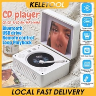 CD Player Portable Rechargeable Bluetooth 2200mAh battery Wireless Remote Control Desktop compatible