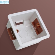 LACYES Gypsum Board Lining Box, Junction Box Embedded Install Wall Socket Cassette, Thicken 86 Type 
