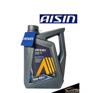 Gear Oil AISIN Gl5 SAE75W-90 API GL-5 Size 4 Liters