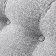 ST/ Japanese Style Muji Cotton Linen Bedside Cushion Plain Kangaroo Pocket Tatami Pillow Soft Bag Pillow Sofa Back Cushi