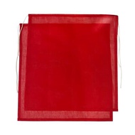 (สินค้าขายดี) ผ้าแดงติดท้ายรถ ขนาด 40 x 45 ซม. (แพ็ค 2 ชิ้น) สีแดง [ อุปกรณ์ป้องกันความปลอดภัย safety safe ppe car red fabric coth ]