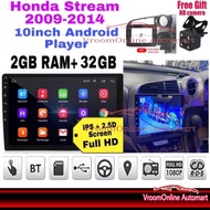 ANDROID PLAYER WITH HONDA STREAM 2009-2014 PLAYER CASING , PLUG AND PLAY SOCKET , CAMERA COMPLETE SE