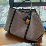Fashion Fashion ❤ La Fralph Lauren Canvas Leather Large Size Frosted Handbag Fashion Elegant Ladies 