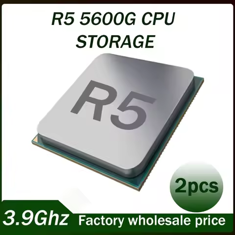 AMD CPU 2PCS R5 5600G 3.9GHZ 6core 12 threads AMD CPU R5 5600G CPU AMD Wholesale