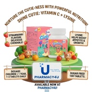 SHINE CUTIE VITAMIN C WITH LYSINE - 100'S