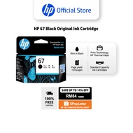 HP 67 Black Original Ink Cartridge - HP DeskJet: 2722