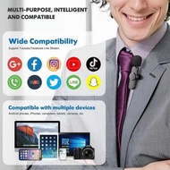 Mic Wireless Clip On Android Live Broadcast Vlog - 1 mic