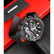 resin strap watch GA-700-1A Black red Sports Watch Men Sport Quartz Watches GA700SK accessories P176