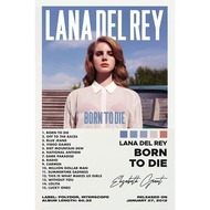 Lana Posters Del Rey Album Cover Posters Music Posters For Room Aesthetic Born To Canvas Art and Wal