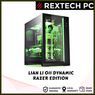 REXTECH LIAN LI PC-O11 DYNAMIC RAZER EDITION E-ATX PC Desktop Casing