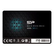 Silicon Power 256GB SSD 3D NAND A55 SLC Cache Performance Boost SATA III 2.5" Internal Solid State D