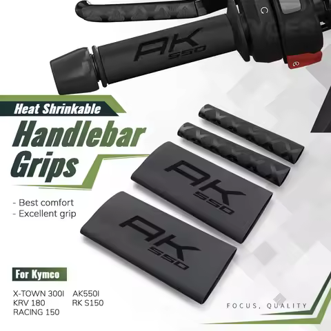 Heat Shrinkable Handlebar Grips Clutch Brake Lever Cover For KYMCO AK550i AK550 AK 550 X-Town 300 KR