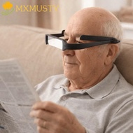 MXMUSTY Elderly Person Handsfree Magnifier, Simple Interchangeable Lenses Headband Magnifier, Gift G