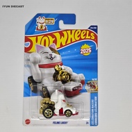 MATTEL Ot Wheels Feline Lucky Diecast Feline Lucky Cat MattelOriginal 1: Collectible64