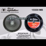 SPEAKER BLACK SPIDER 15 INCH 15500 MB KOMPONEN BLACK SPIDER 15500 MB
