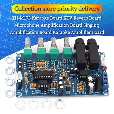 Karaoke Microphone Amplifier Board Karaoke Reverb Microphone Module Karaoke Amplifier Board Module D