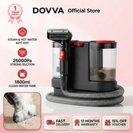DOVVA Portable Steam Spot Cleaner Hot Water and High Temp Steam Vacuum Cleaner Fabric Sofa Carpet & 