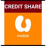 RM10 UMobile Credit Share a Topup U Mobile Prepaid