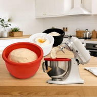 rolan Silicone Bowl Liner Fit for KSM150 KSM180 KSM170 KSM160 KSM155 5QT Stand Mixer with Lid Replac