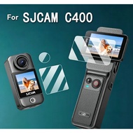 For SJCAM C400 screen protector HD transparent protective film lens anti-scratch and anti-fingerprin