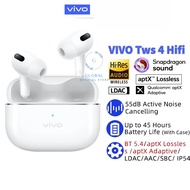 Global ViVO TWS 4 HiFi True Wireless Earphone 55dB Active Noise Cancelling LDAC TWS Earphone Bluetoo