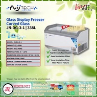 FUJITECH(JN-DG-3-1)- CURVED GLASS DISPLAY FREEZER CAPACITY 338L