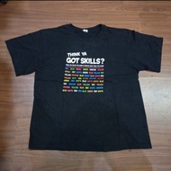 Got skills t-shirt size XL 64x54cm