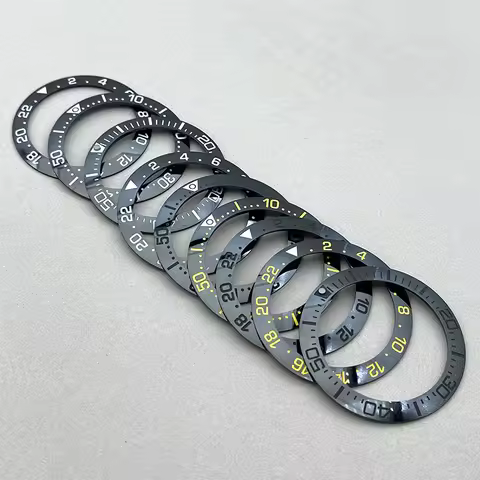 Mod 41mm*32mm Ceramic Watch Bezel Insert Ring Fits Seiko Prospex Series New Samurai Men's Watch Case