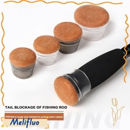MELIFLUO Rod Bottom Protector, Random Color Tackle Accessories Fishing Rod Handle Protective ,  Sili