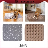 [SONONIA] Washable Dog Pee Pad, Dog Mat, Absorbent Pet Supplies, Waterproof Pet Training Pad, Potty 