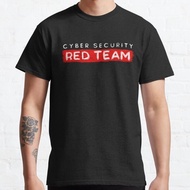 Kaos Pria Wanita Red Team Hacker Cyber Security- Funny Cy CO5619 .