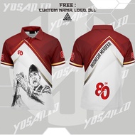 80th Indonesian Independence Day T-shirt Men's TopWanita/ 17 August 2025 Custom 3D full printing Art
