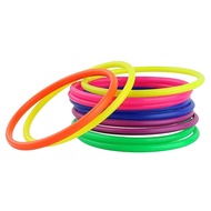 Plastic Toss Rings For Speed And Agility Practice Games Kids Child G9t3