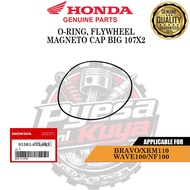 HONDA O-RING, FLYWHEEL/MAGNETO CAP BIG 107X2 FOR BRAVO/XRM110/WAVE100/NF100|91301-035-003