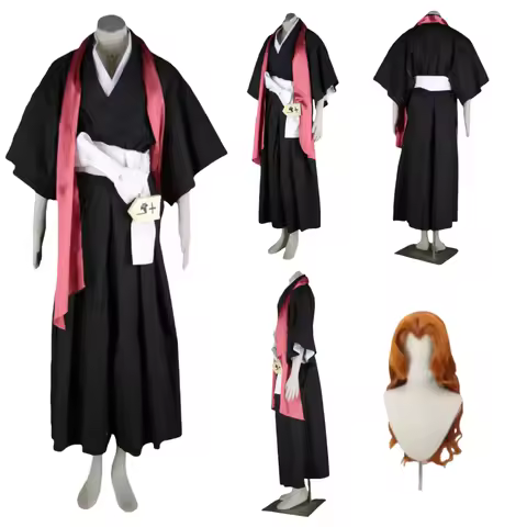 Anime Bleach Matsumoto Rangiku Cosplay Costume Wig
