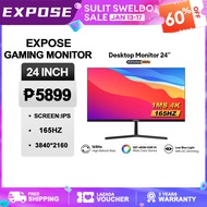 EXPOSE Gaming Monitor for PC 24 Inch 4K Computer Monitor 165HZ Curve Monitor 27 Inch Monitor 144HZ M