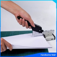 H.S. เครื่องเย็บกระดาษขนาดใหญ่ งานเย็บเข้าเล่ม สูงสุด 100 แผ่น เครื่องเขียนสำนักงาน ลวดเย็บกระดาษ L