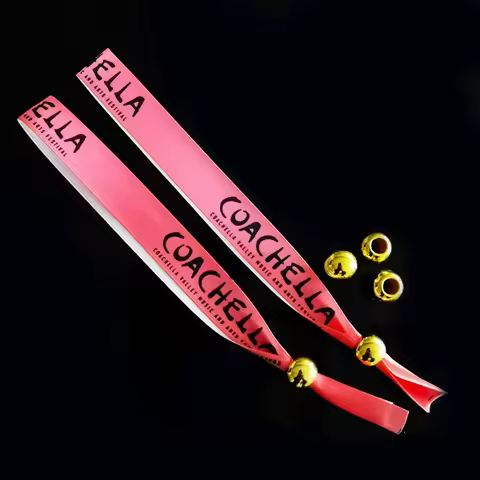 50/100 Pieces Custom Cloth Wristbands personalise Logo Fabric Wristbands Wedding Reusable Polyester 