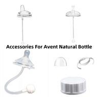 Drink Sippy Cup Straw Handle Seal Cover Feeding Accessories For 5.5cm Avent Natural Baby Bottle