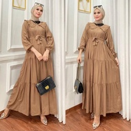 MIDI DRES / MIDI DRES RAYON TEBAL PREMIUM / MIDI SUSUN BUSUI