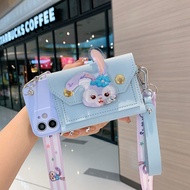 เคสสำหรับหัวเหว่ย Y7a Y6p Y9a Y9S Y9 Y7นายก Y6โปร2019โนวา Y61 Y70 Y90 10 9 8i 7i 5ตัน3i Y70เคสโทรศัพท์กระเป๋าสตางค์หนังสายคล้องผู้ชายทรายเหลวรูปการ์ตูน