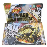 ♠B-X TOUPIE BURST BEYBLADE L-Drago Destructor (Destroy) GOLD Armored Metal Fury 4D Spinning Top ✡⚜