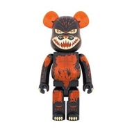 全新現貨MEDICOM TOY BE@RBRICK Bearbrick 哥斯拉Godzilla Meltdown: Clear orange ver. 1000%