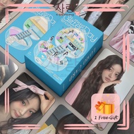 55pcs ILLIT《2025 GLITTER DAY - ENCORE》Blue LOMO Cards Set Collection Kpop Photocard Wonhee Minju Yun