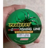 Proberos Braided Line 100M X4 Fishing Line Pe4 Fishing Line 4 Embroidery Fishing Line Strong Main Li