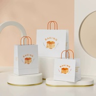 Thai Shop Paper Bags Snack Bakery Pattern