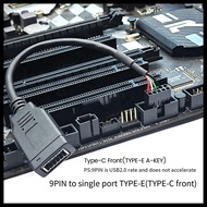 USB 9PIN to TYPE-E Adapter Cable USB 9PIN to TYPE-E Cable USB Front Panel Adapter Cable USB 9PIN to 